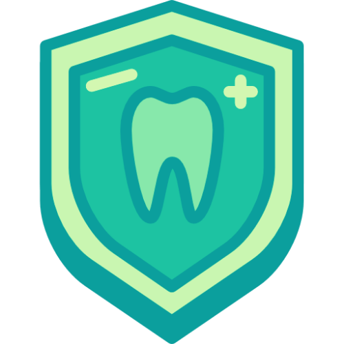 icone brasão com dente