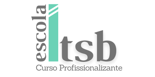 logo escola tsb - curso profissionalizante técnico em saúde bucal